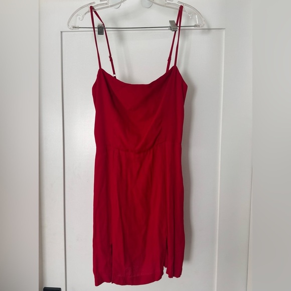 Reformation Red Babe Dress Size 6 - Picture 8 of 8